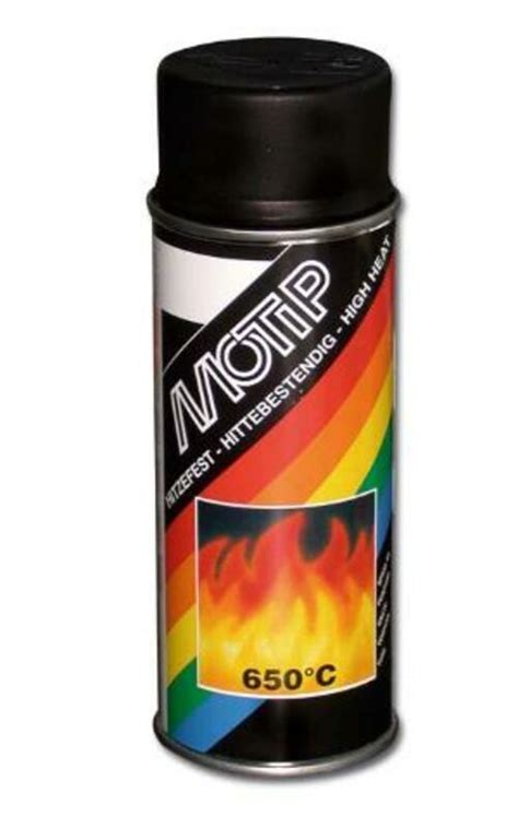 MOTIP DUPLI MOTIP Black Heat Resistant Lacquer Spray 400ml Buy