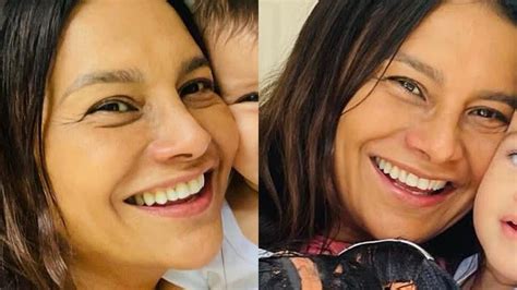 Dira Paes visita as gêmeas de Nanda Costa e se encanta a beleza