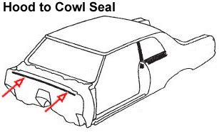 Hood To Cowl Seal