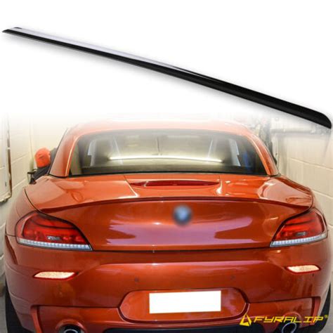 Fyralip Y Painted Gloss Black Custom Avl Trunk Lip Spoiler For Bmw