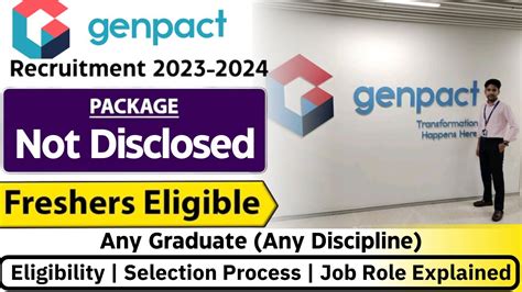 Genpact Recruitment 2024 Latest Job Vacancy 2024 Job Vacancy 2023