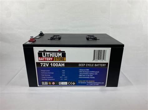 72V 100AH Deep Cycle Battery 72V Golf Cart Battery 72V Lithium Battery