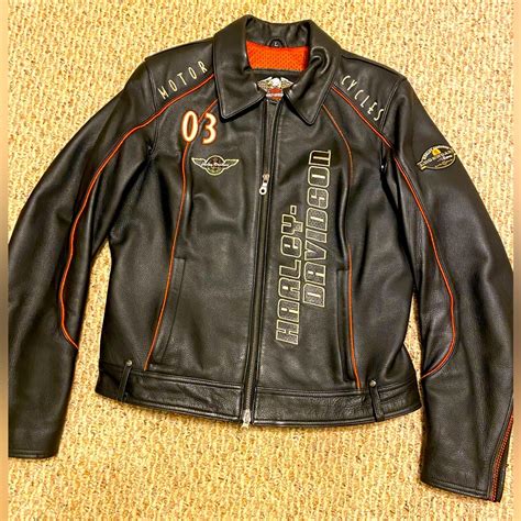 Harley Davidson Genuine Leather Jacket Gem