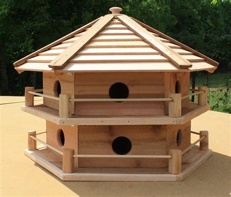 16 In X 21 In X 21 In Purple Martin House Purple Martin House Bird