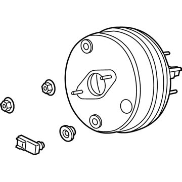 KB3Z 2005 C KB3Z2005C Genuine Ford BOOSTER ASY BRAKE