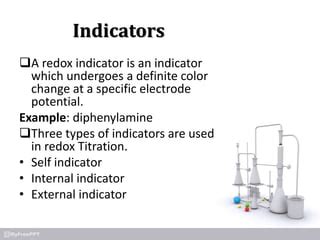 Redox titration | PPT