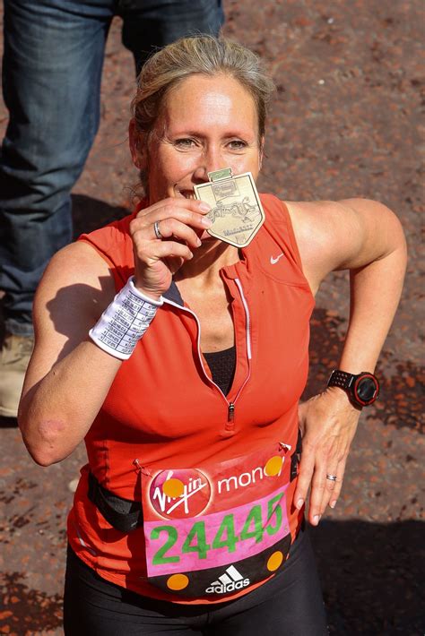 Sophie Raworth At The London Marthon 4232017