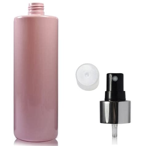 Ml Pink Plastic Bottle With Atomiser Ampulla Ltd