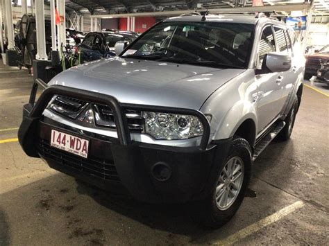 2015 Mitsubishi Challenger 4x4 Pc My14 Silver 5 Sp Automatic 4d Wagon City Motor Auction