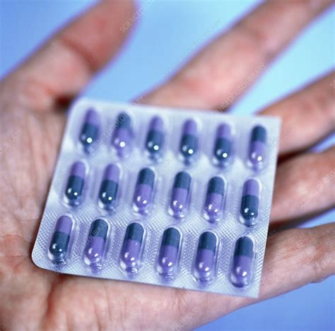 Blister Packet Of Capsules Stock Image M6251707 Science Photo