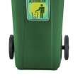 Jual Krisbow Dust Bin Tempat Sampah Plastik New Eco 120 Ltr Hijau Di