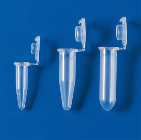 Eppendorf Microtubes gradués en PP Couleur ambrée capacité 2 ml