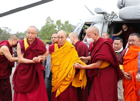 Tibetan Spiritual Leader Dalai Lama Arrives In Sikkim On Day Visit