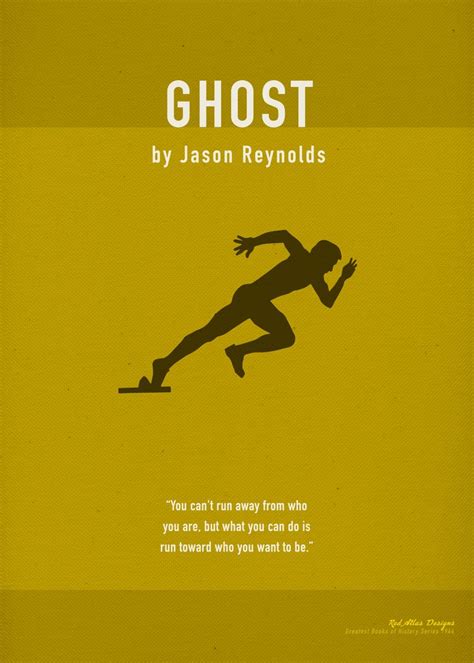 Ghost By Jason Reynolds Poster Picture Metal Print Paint By Design