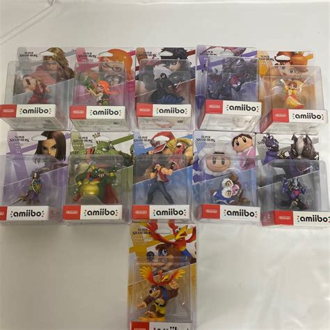 Yahooオークション 未開封 任天堂amiibo アミー ボ スマッシュブラ