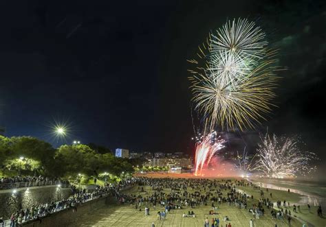 Y este miércoles fuegos artificiales en El Sardinero El Diario