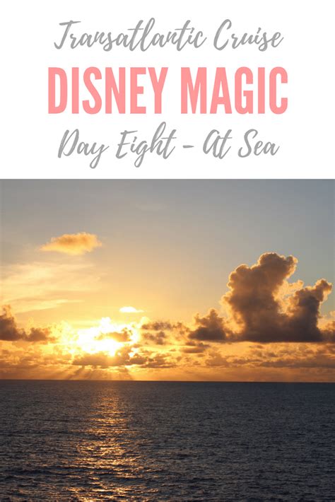 Disney Magic Transatlantic Cruise: Day Eight – At Sea | Travelling With ...