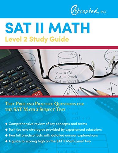 Sat Ii Math Level 2 Study Guide Test Prep And Practice Questions For