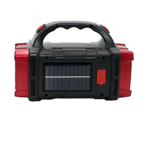 IP44 Multi Functional Solar USB Rechargeable 1500mAh Torch 25W