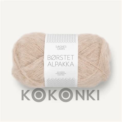 Włóczka Sandnes Garn Borstet Alpakka nude Kokonki