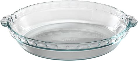 Amazon Pyrex Glass Pie Plates 3 Pack 9 5 Inchex X 1 5 Inches