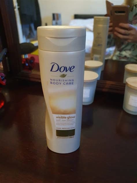 Dove Nourishing Body Care Visible Glow Self Tan Lotion Ml Fair