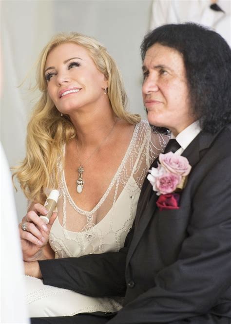 Gene Simmons Vow Renewal Ball Gowns Wedding Gene Simmons Celebrity