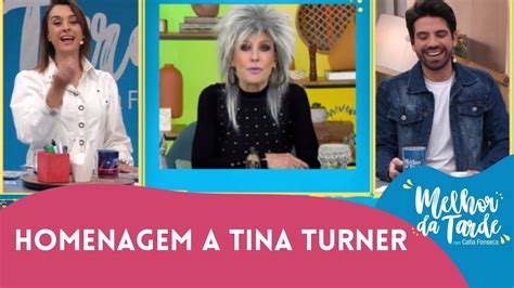 Ana Maria Braga Faz Homenagem A Tina Turner Melhor Da Tarde YouTube