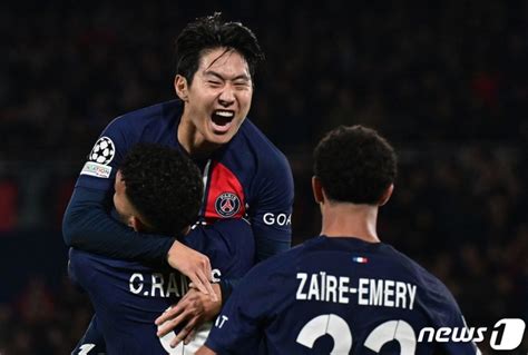 이강인 77분 Psg 랭스에 3 0 완승음바페 해트트릭 머니s