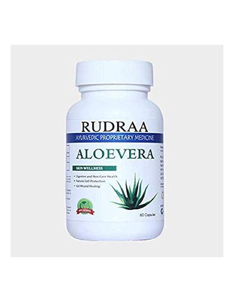 Rudraa Aloe Vera Capsule Caps For All Skin And Hair Problems