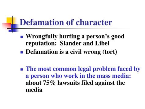 Ppt Com360 Defamation Powerpoint Presentation Free Download Id