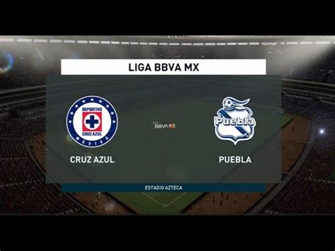 Cruz Azul vs Puebla Liga MX J17 Simulación FIFA YouTube