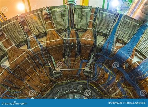 Detector De Lhcb Em Cern Genebra Foto De Stock Editorial Imagem De