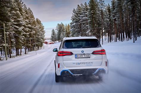 Finale Erprobung Des BMW IX5 Wasserstoff Im Winter Test