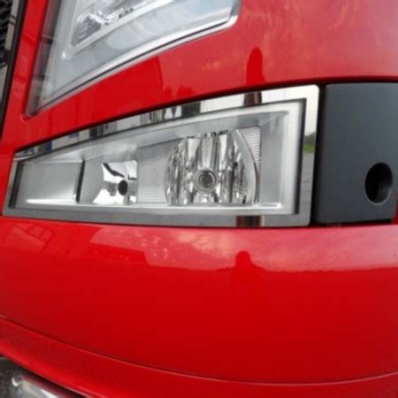 Stainless Steel Fog Light Profiles Compatible With Volvo FH4 Truckdanet