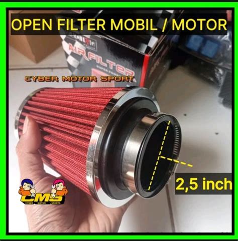 Jual Filter Mesin Mobil Universal Air Filter Racing High Quality