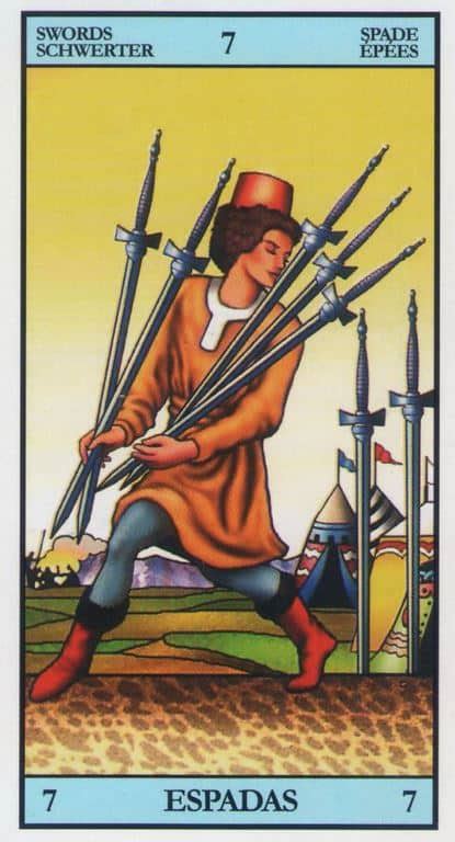 Significado Del Número 7 En El Tarot Tarot De Tiziana