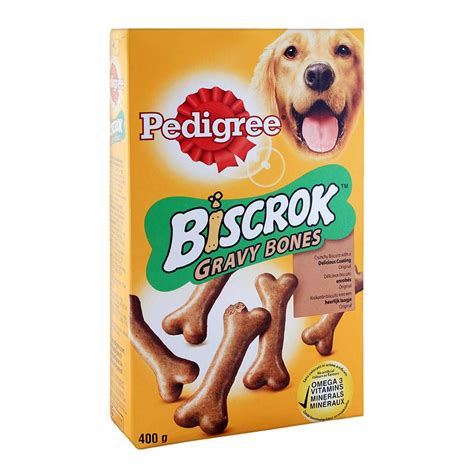 Buy Pedigree Biscrok Gravy Bones Dog Treats 400g Online At Best Price