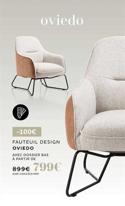 Promo Fauteuil Design Oviedo Chez Xooon Icatalogue Fr