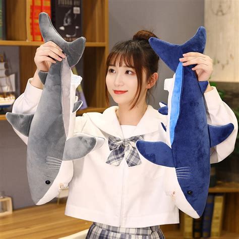 Giant Megalodon Shark Stuffed Animal Plush Toy – Kawaiiso