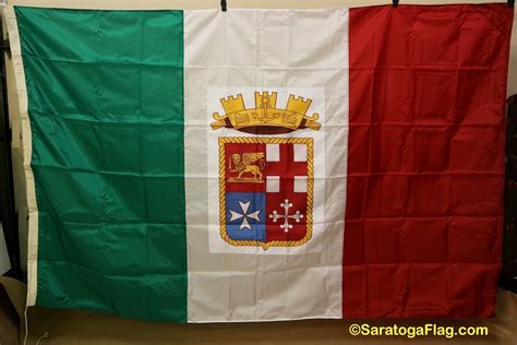 Italian Ensign Italy Flag Vintage