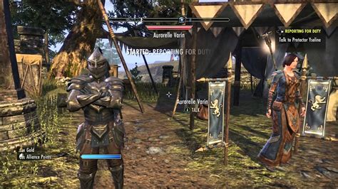 Elder Scrolls Online PvP Tutorial Quests YouTube