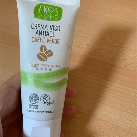 Ekos personal care Crema viso antiage caffè verde Review abillion