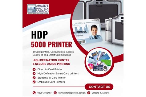 Hdp 5000 Printer Hid Fargo Card Printers