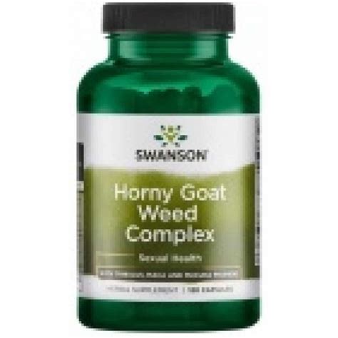 Swanson Horny Goat Weed Complex 60 cápsulas Kuantokusta