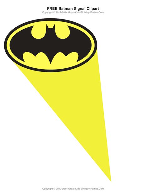 Batman Yellow Logo Printable Small Batman Logo - Clip Art Library