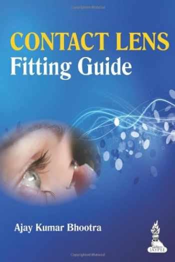 Sell, Buy or Rent Contact Lens Fitting Guide 9789350909744 935090974X ...