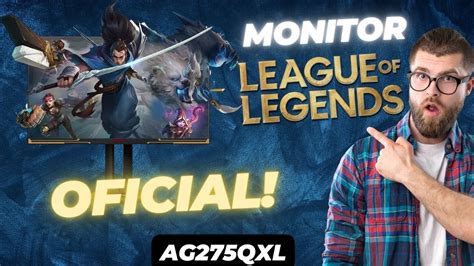 Monitor Aoc Agon Pro League Of Legends An Lise Lol Ag Qxl Youtube