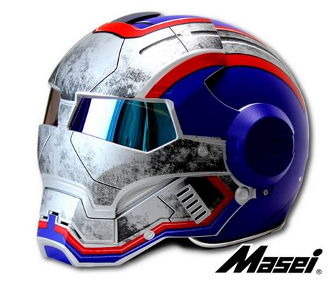 Custom Motorcycle Helmet Conversions - How to make an Iron Man ...