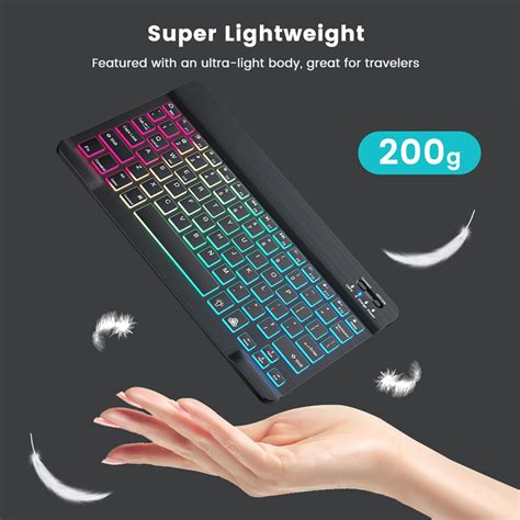 Mini Wireless Backlit Keyboard and Mouse